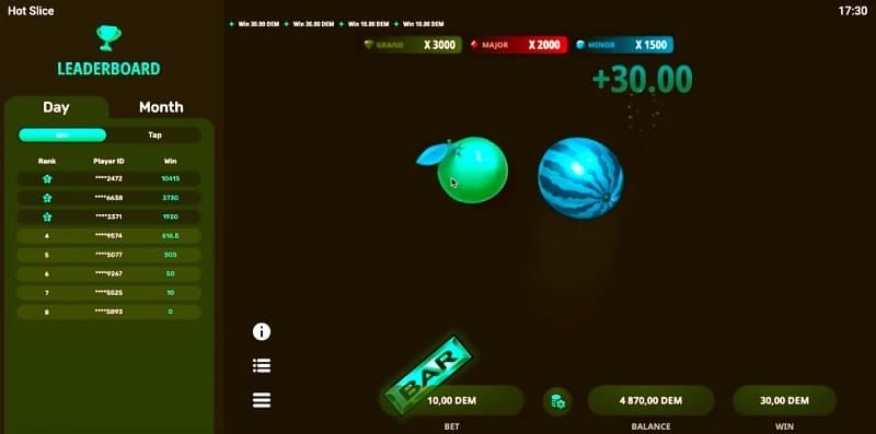 Hot Slice estrategia – Los 3 jackpots fijos: bonus aleatorio, no plan de sesión